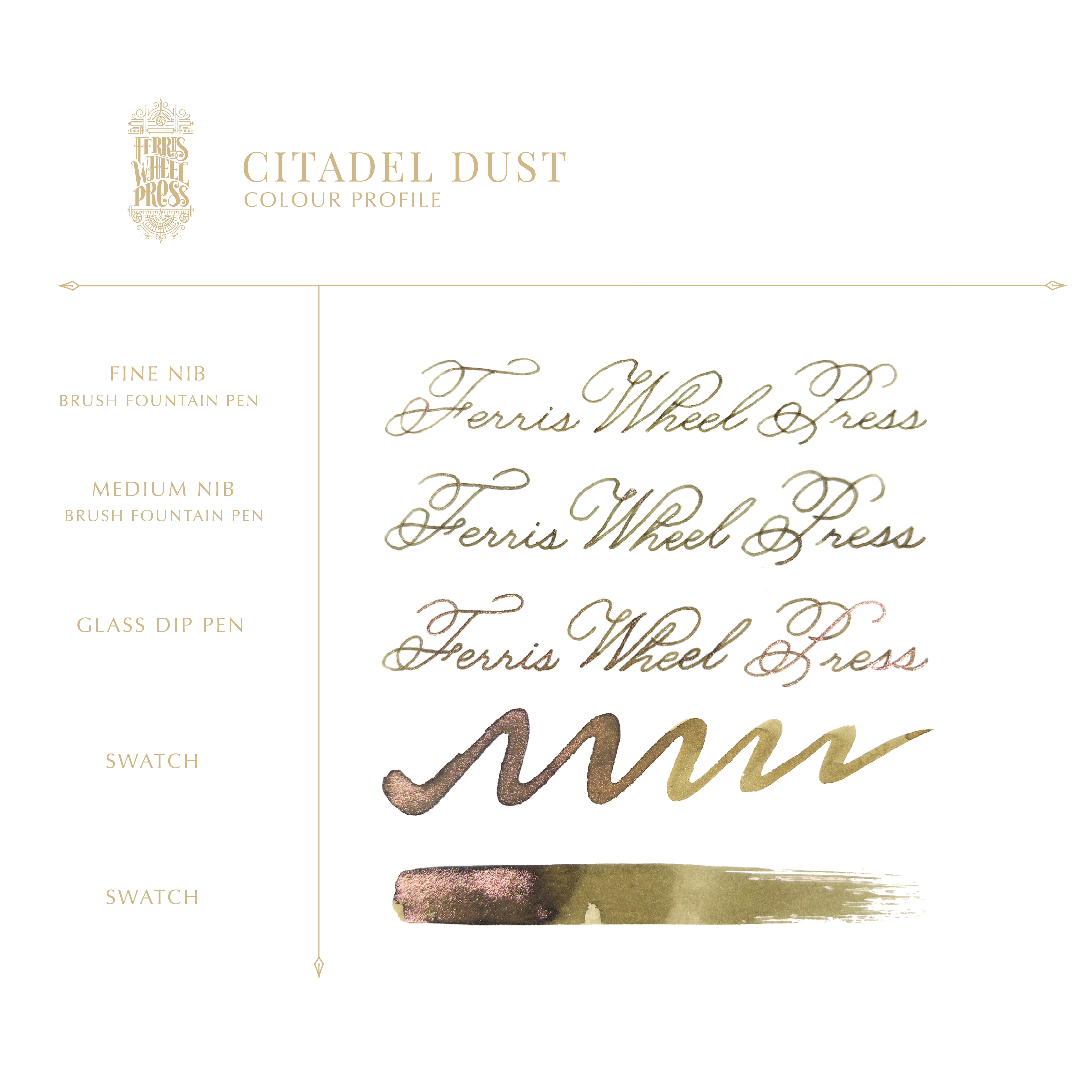 FerriTales | The Book of Knights Series - Citadel Dust Ink 10ml