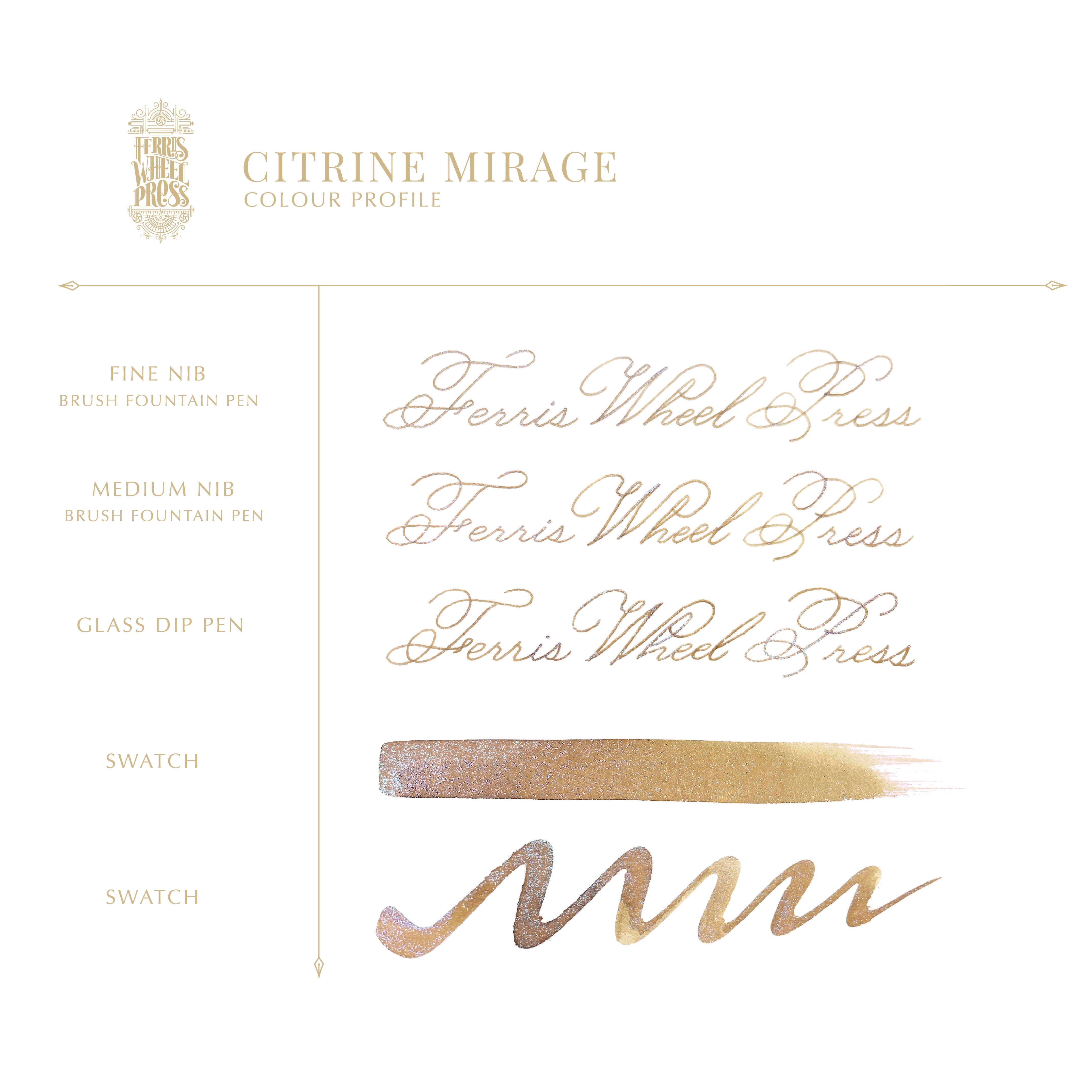 FerriTales | Bestiary Series - Citrine Mirage Ink 85ml