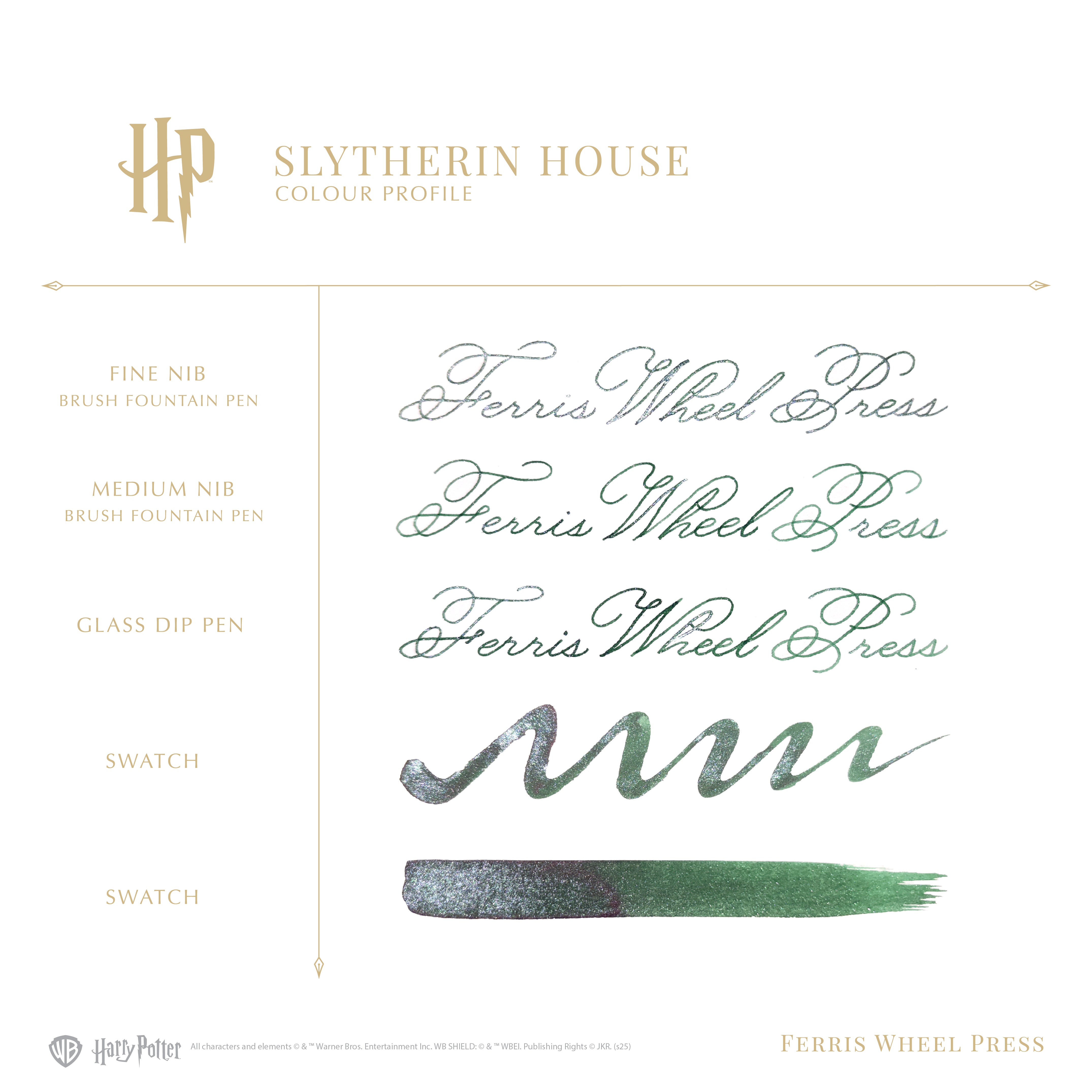 Warner Bros. | Harry Potter | Slytherin House 38ml Ink