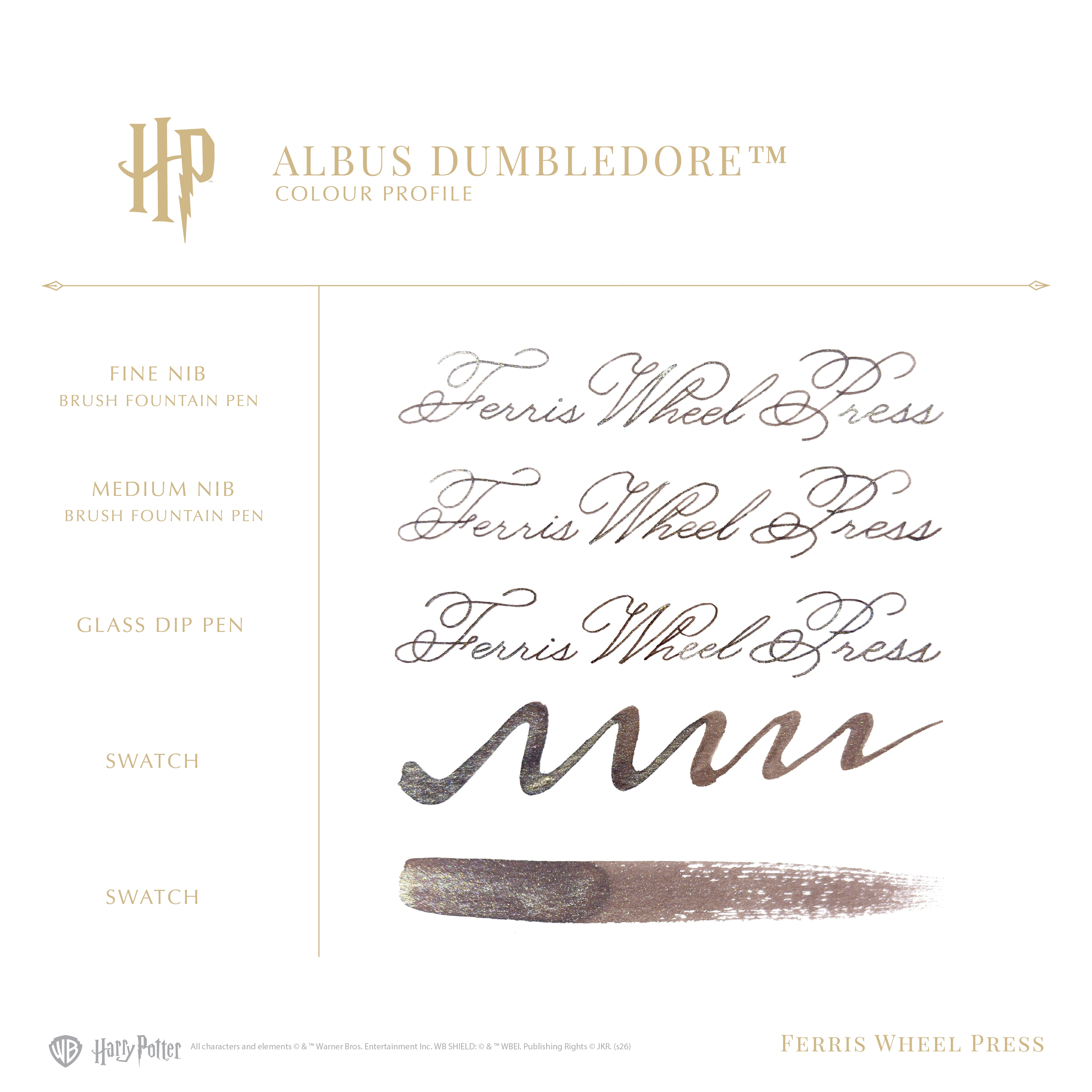 Warner Bros. | Harry Potter | 25 Years of Magic - Patronus Anniversary Collection | Albus Dumbledore 38ml Ink