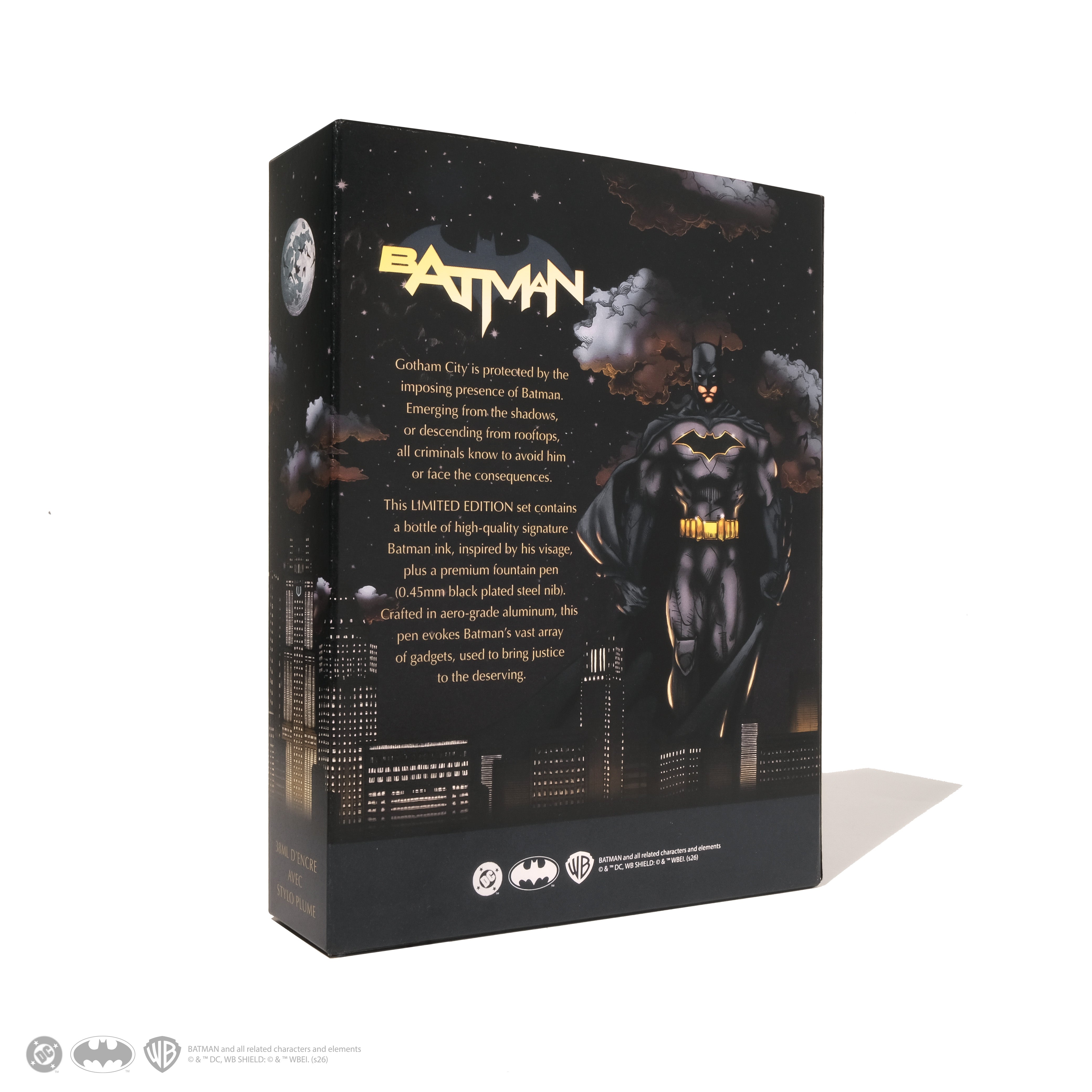 Warner Bros. | Shadows over Gotham City | Limited Edition Pen and Ink Set | Batman
