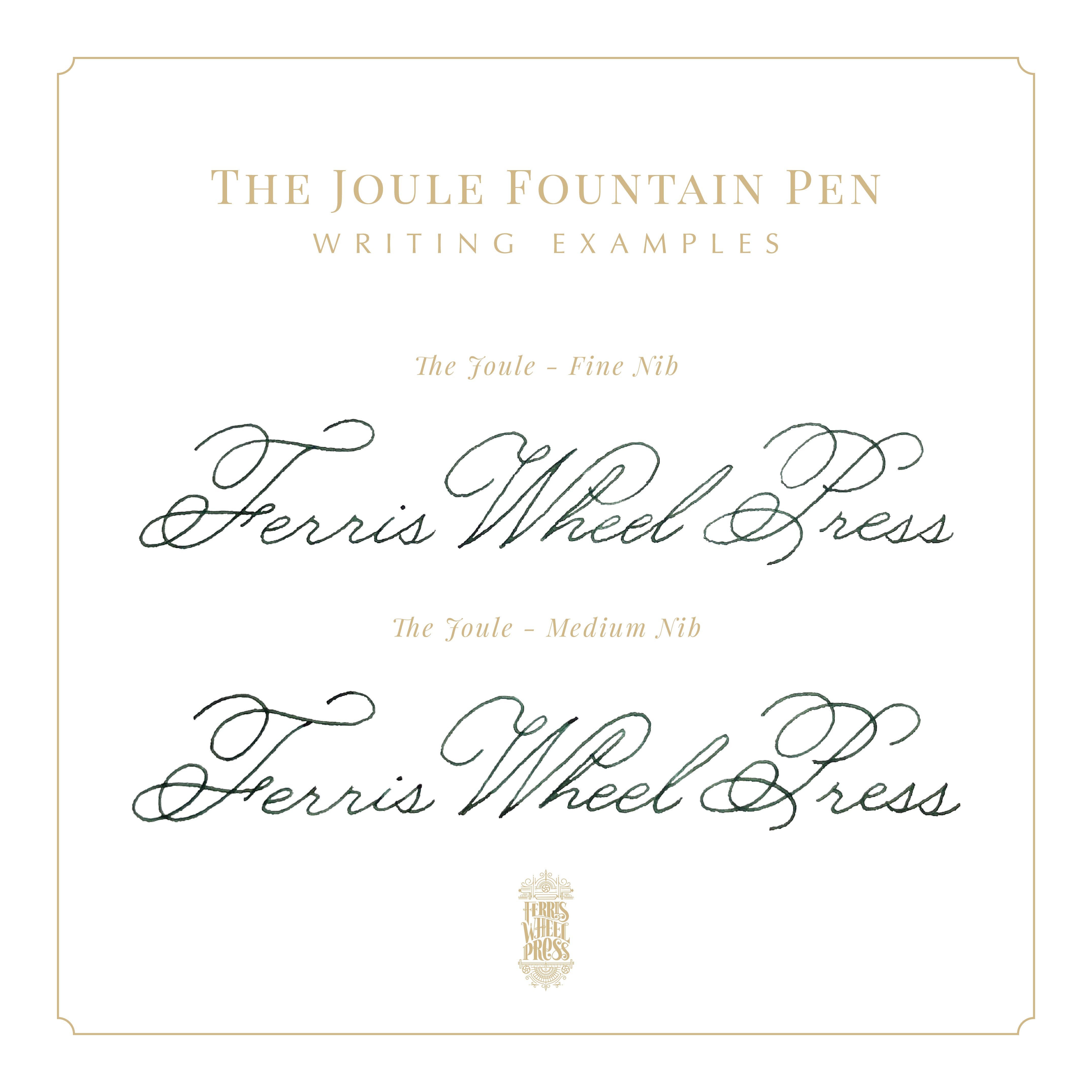 The Joule Fountain Pen - Juniper Moss