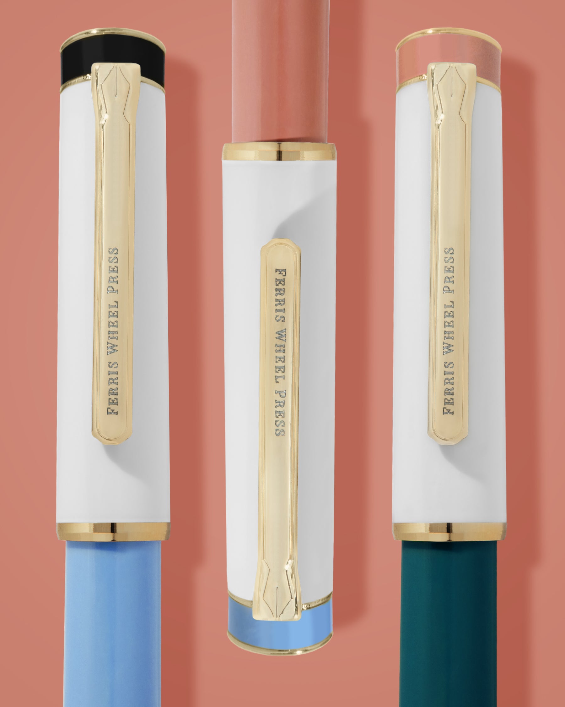 The Masque Pen & Ink Set | Coral
