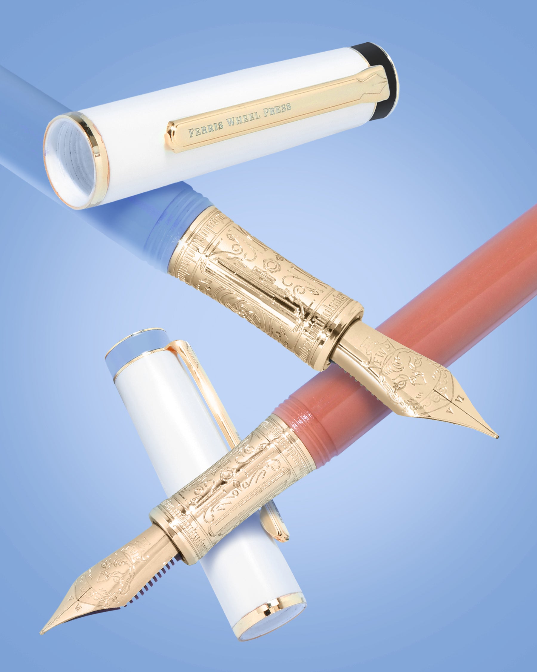The Masque Pen & Ink Set | Coral