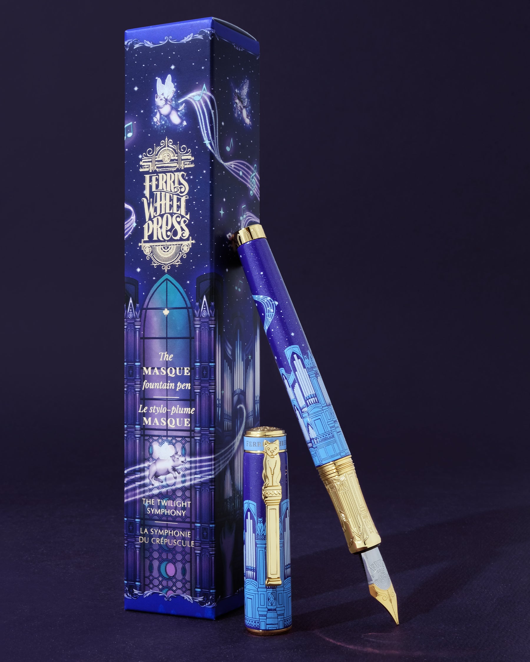 The Limited Edition 2026 | The Masque Fountain Pen - The Twilight Symphony