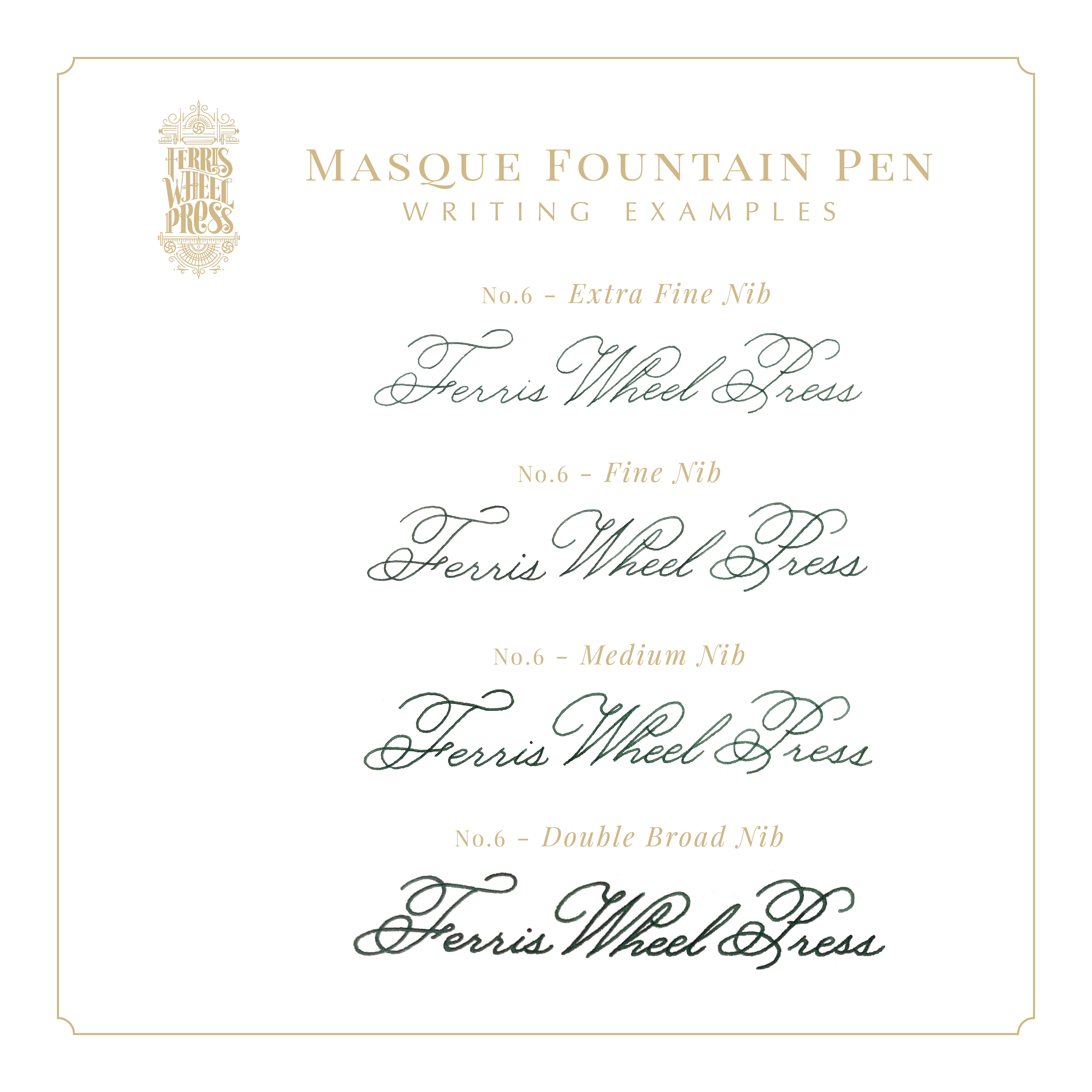 The Masque Pen & Ink Set | Coral