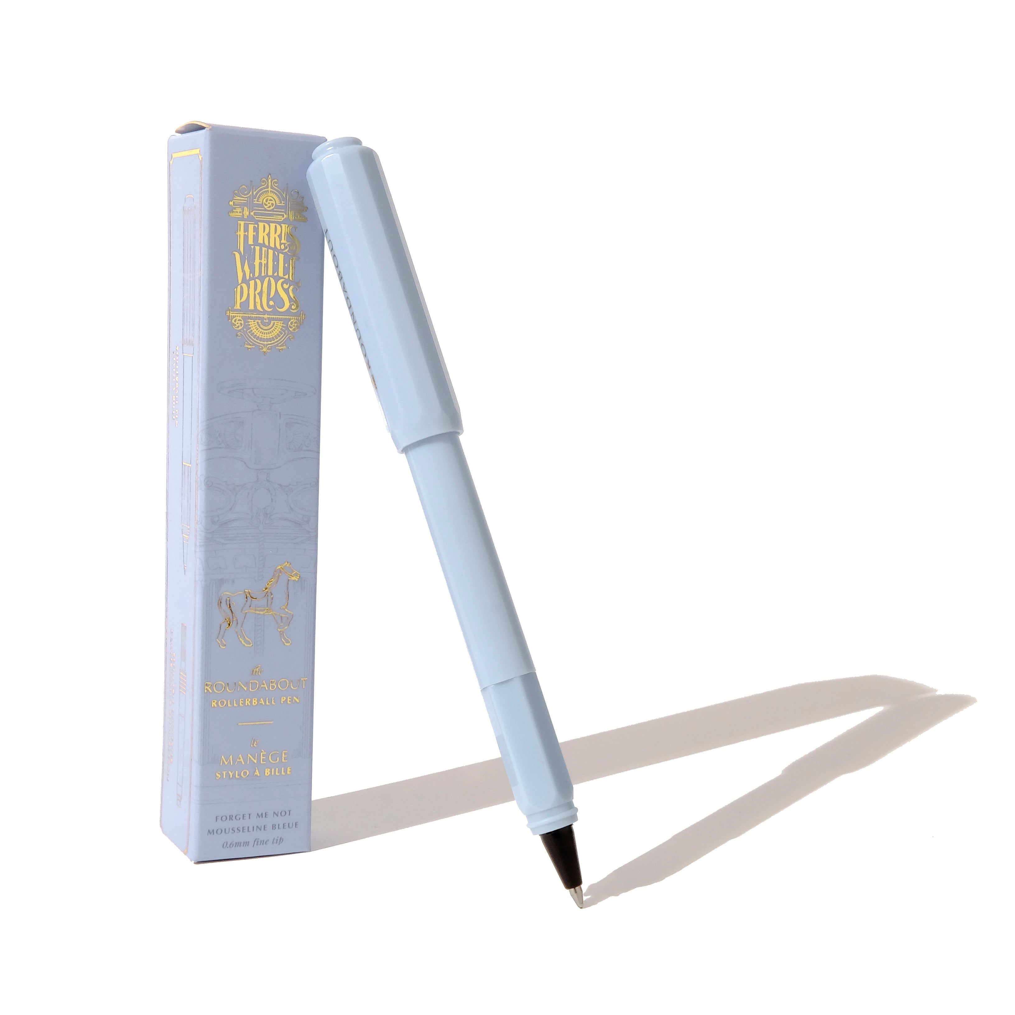 The Roundabout Rollerball Pen - Forget Me Not