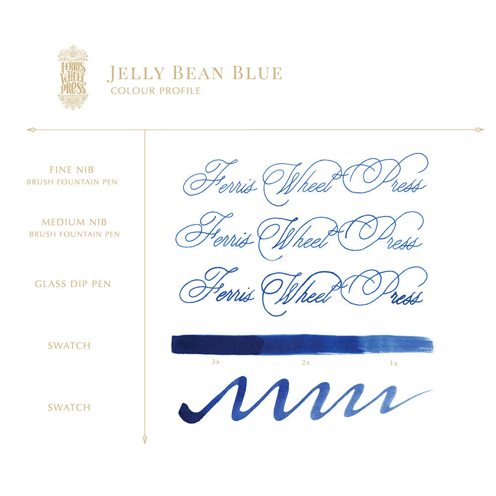 38ml Jelly Bean Blue Ink