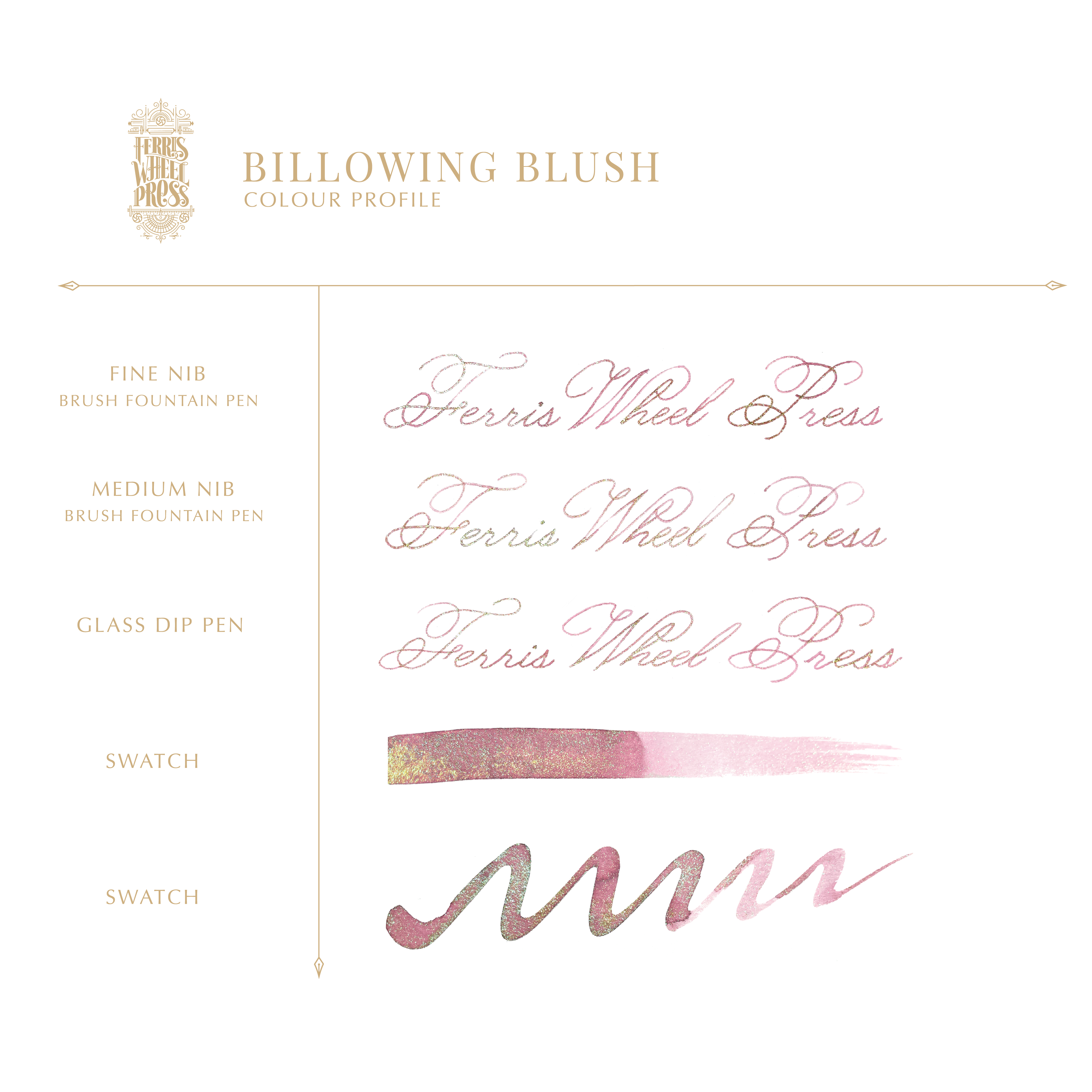 FerriTales | The Beauty and the Beast -  Billowing Blush Ink 85ml